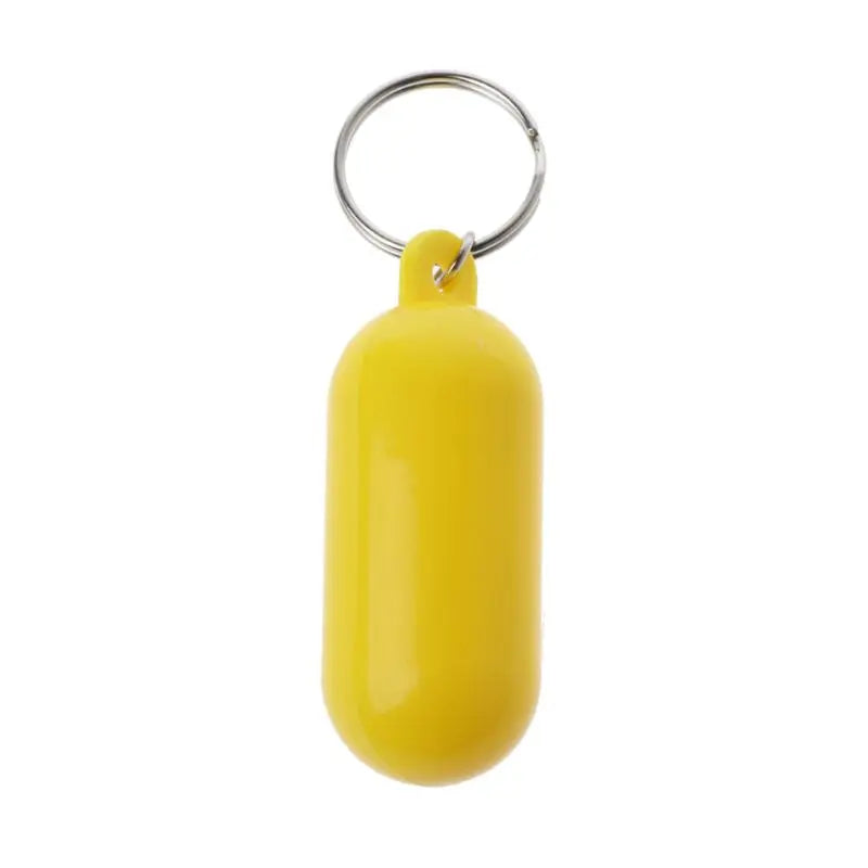 Floating Keychain Yellow/White