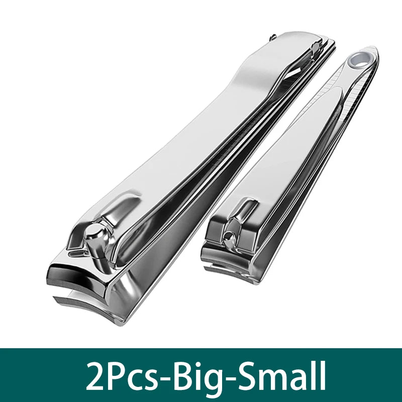 Stainless steel nail clippers with file