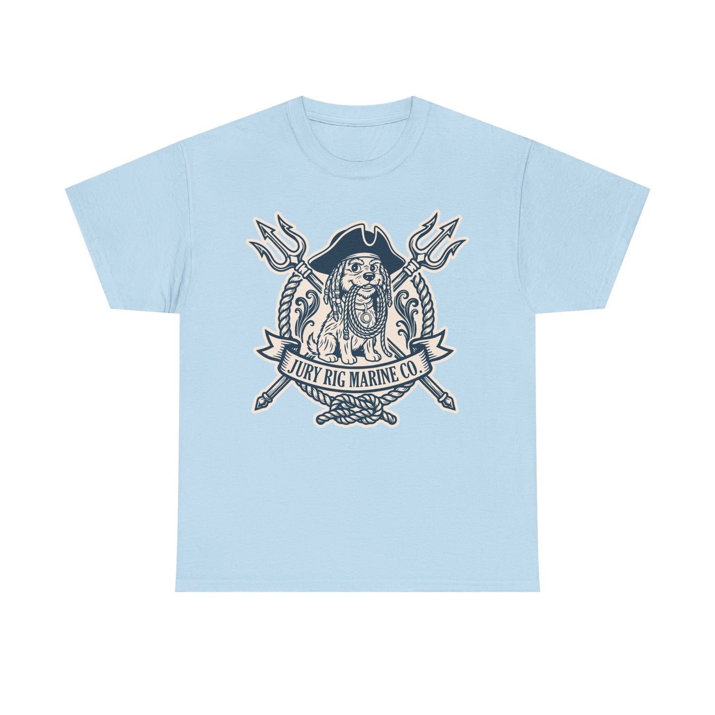 "Jury Rig Marine Co"  Crew Tee  T-Shirt