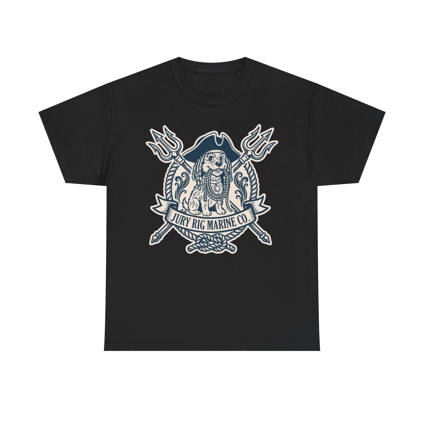 "Jury Rig Marine Co"  Crew Tee  T-Shirt
