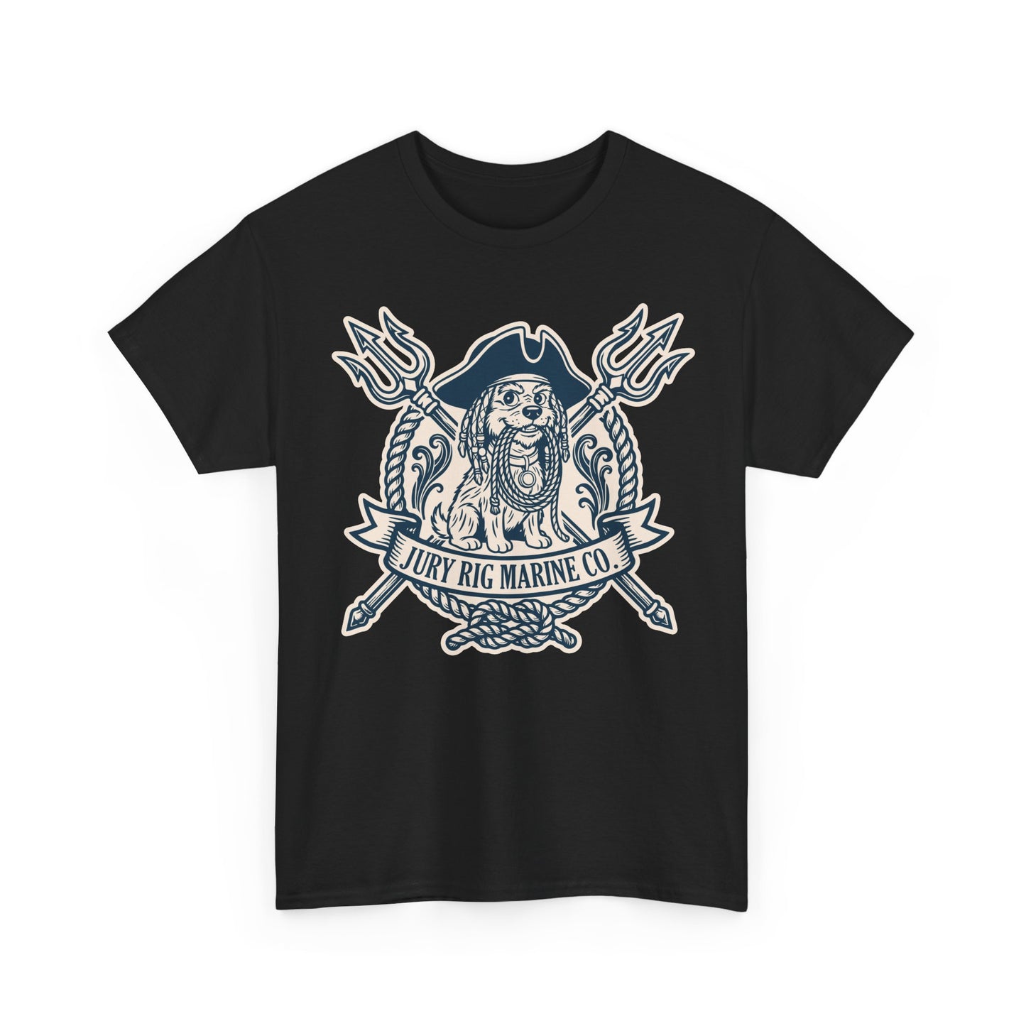 "Jury Rig Marine Co"  Crew Tee  T-Shirt