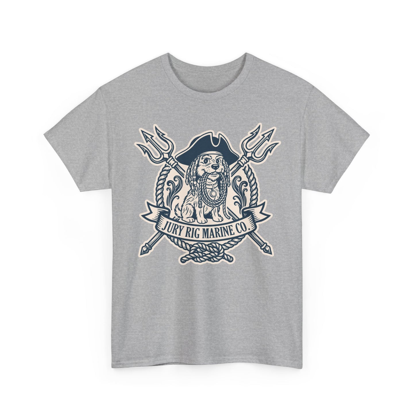 "Jury Rig Marine Co"  Crew Tee  T-Shirt