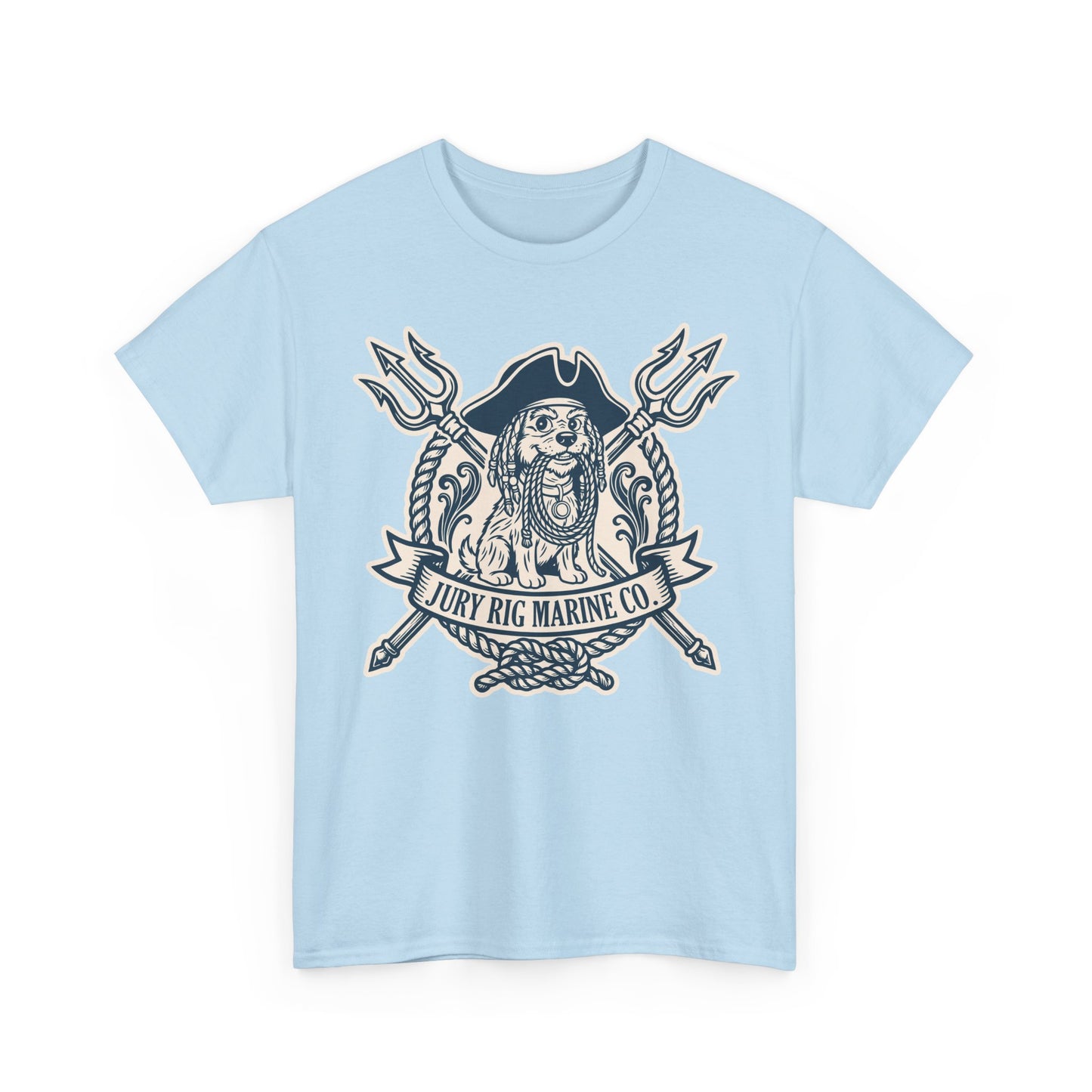 "Jury Rig Marine Co"  Crew Tee  T-Shirt