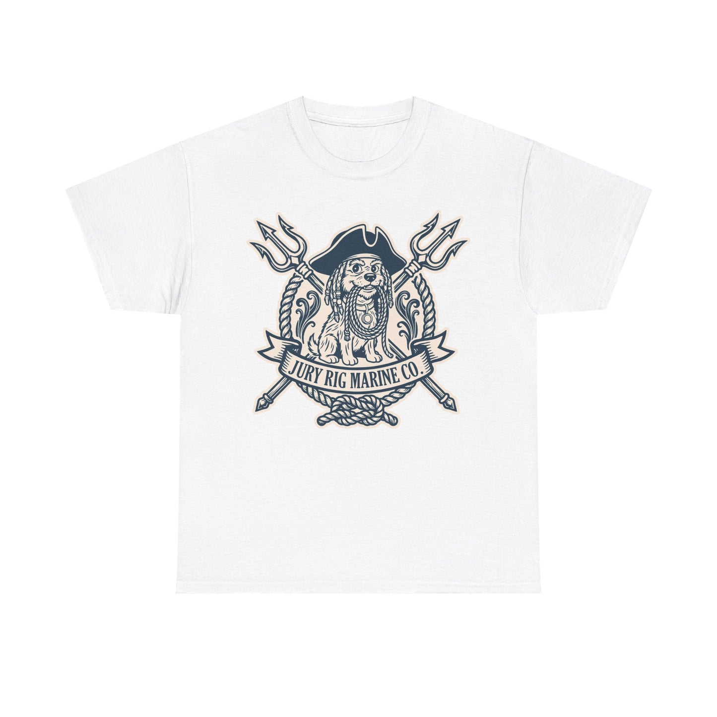 "Jury Rig Marine Co"  Crew Tee  T-Shirt