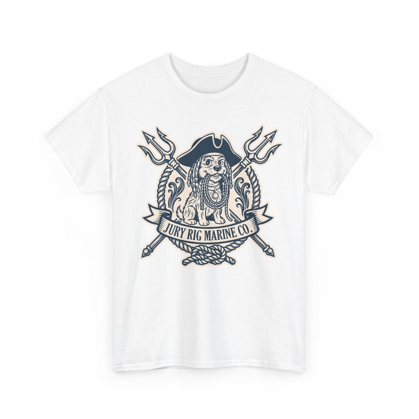 "Jury Rig Marine Co"  Crew Tee  T-Shirt