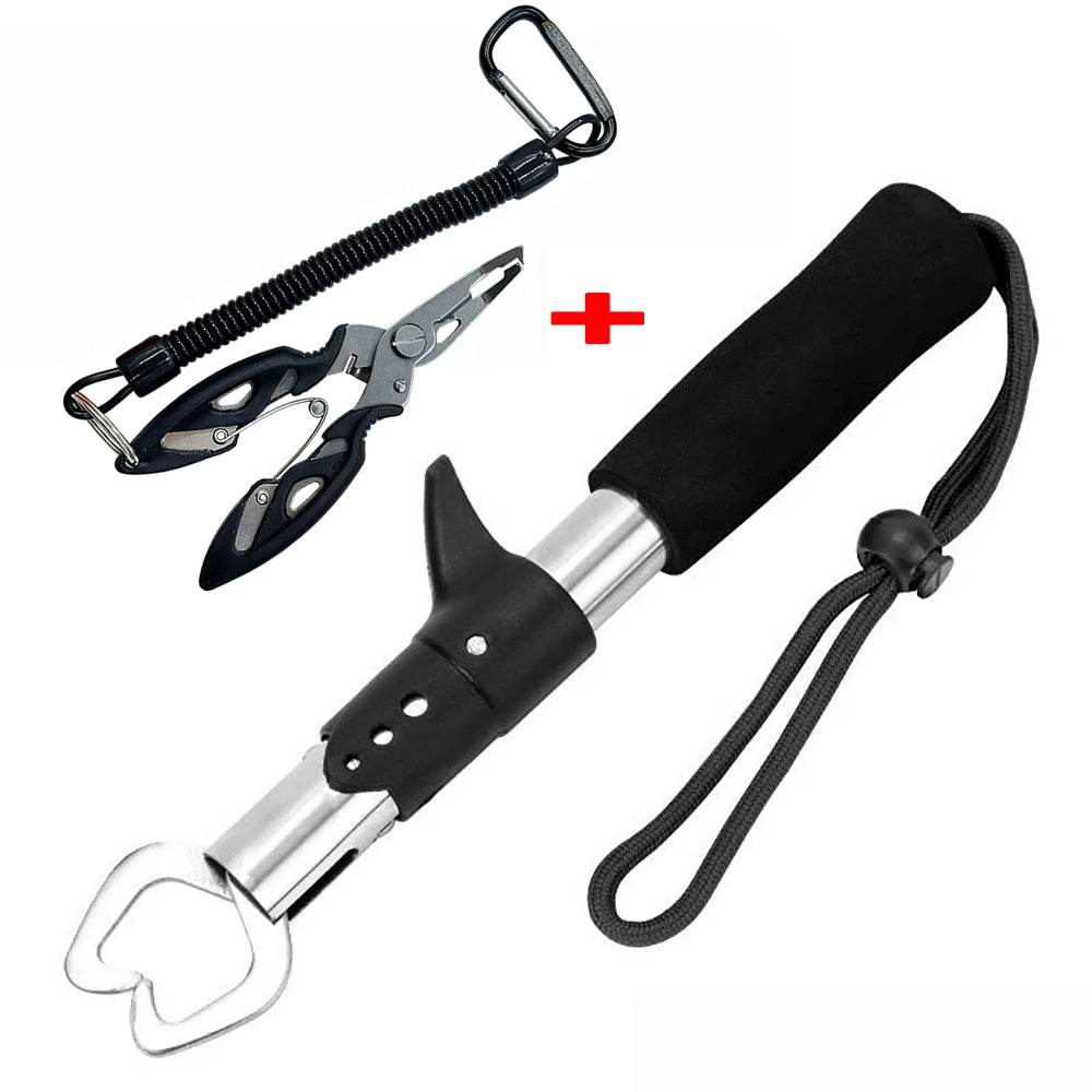 Stainless Steel 21/17cm Lure Pliers & Fish Grabber