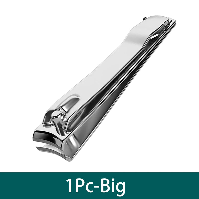 Stainless steel nail clippers with file