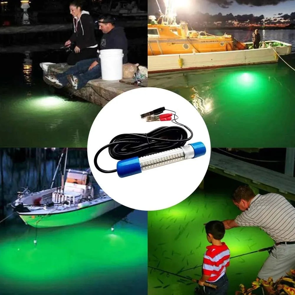 Waterproof LED Fishing Light - Portable 30W