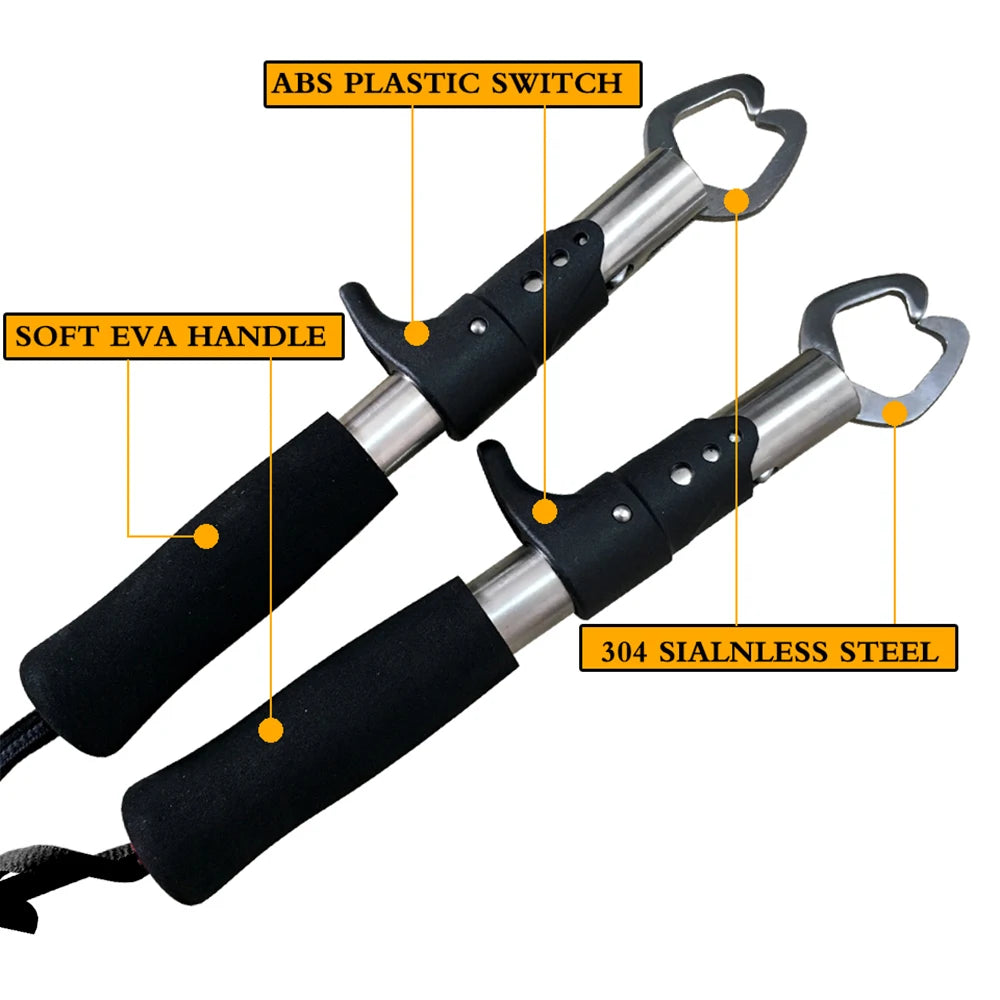 Stainless Steel 21/17cm Lure Pliers & Fish Grabber