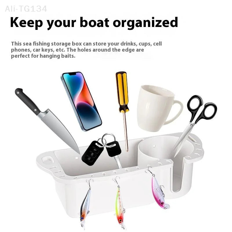 Marine Storage Caddy Box & Cup Holder