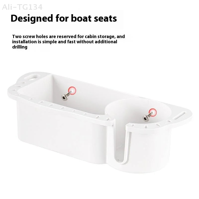 Marine Storage Caddy Box & Cup Holder
