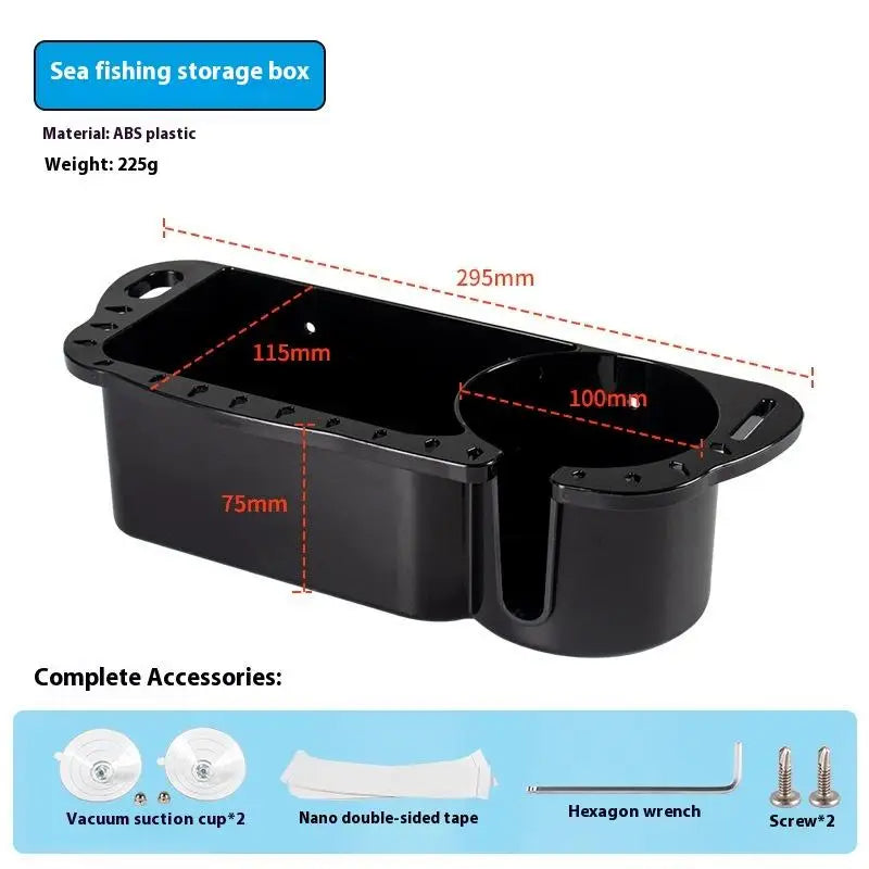 Marine Storage Caddy Box & Cup Holder